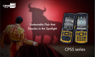 CipherLab CP55 Windows Embedded Handheld version is Now Ready and Set for Your Deployment