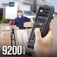 CipherLab Presents 9200 Series Industrial Mobile Computer for Durability with Flexible Functions