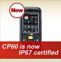 CipherLab Presents IP67 protection feature in CP60