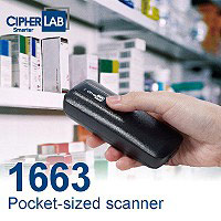 CipherLab Presents 1600 Series New Linear Imager Scanner for Outstanding Barcode Scanning