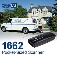 CipherLab Launches 1600 Series Laser Scanner for Dependable Reading Function